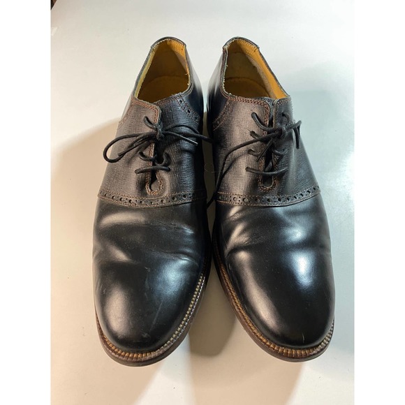 Cole Haan Oxford Black Leather Dress Shoes Men\'s 10 main image 9